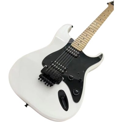 Custom Deepwave Snow White Pro Mod Floyd Rose Tremolo Guitar