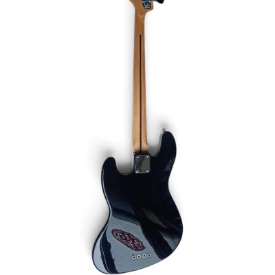 Custom Regent Black Geddy Lee 4 String Jazz Bass - Image 3