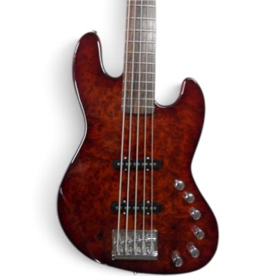 Custom Regent Burgundy Tobacco Sunburst Marcus Miller 5 String Bass