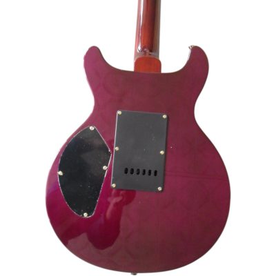 Custom Monarch Hetfield Trans Purple Electric Guitar - Image 5