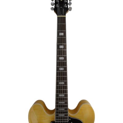 Custom Crown Mr ES335 Larry Natural Antique Natural Flamed Maple Top Electric Guitar - Image 5