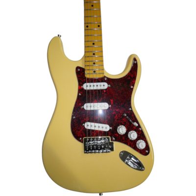 Custom Regent Jimi Vintage White Butterscotch Blonde Electric Guitar