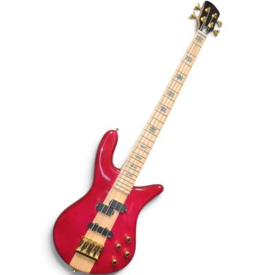 Custom Pulse Rudy Euro4 Cherry Gloss 4 String Bass - Image 6