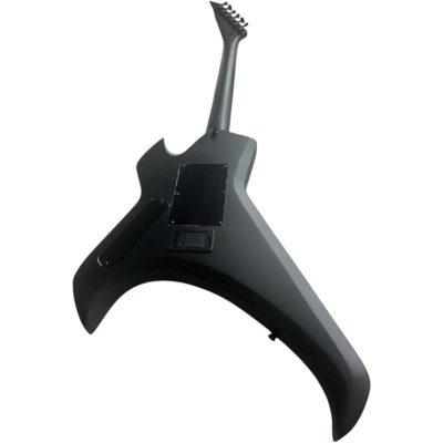 Custom Race Satin Black D Angel Electric Guitar Floyd Rose Tremolo - Image 5
