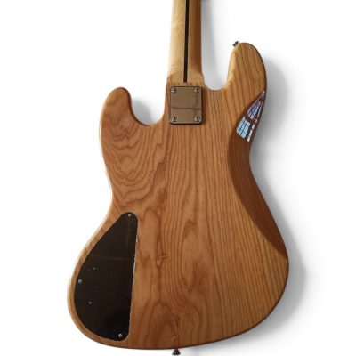 Custom Regent Natural Ash Wood 5 String Bass Marcus Miller Maple Fretboard - Image 2