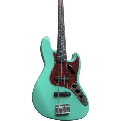 Custom Regent Jaco Pastorius 4 String Jazz Bass Sea Foam Green