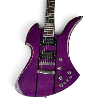 Custom Norturne Mockingbird Purple Quilted Maple Top Finish Legacy Electric Guitar