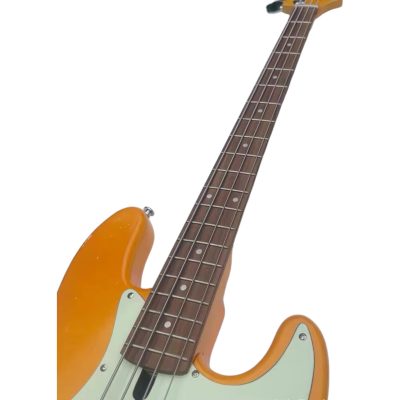 Custom Regent Relic Vintage Candy Tangerine Orange Jaco Pastorius 4 String Jazz Bass - Image 2