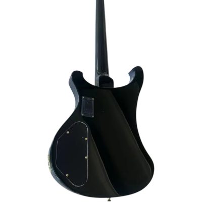 Custom Nova 4003 Jetglo Black 4 String Bass - Image 4