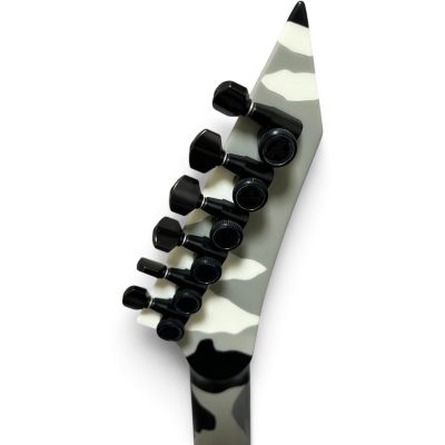 Custom Obsidian Jeff Hanneman Urban Camo Finish Electric Guitar E-II Hand Painted Floyd Rose Tremolo - Image 2
