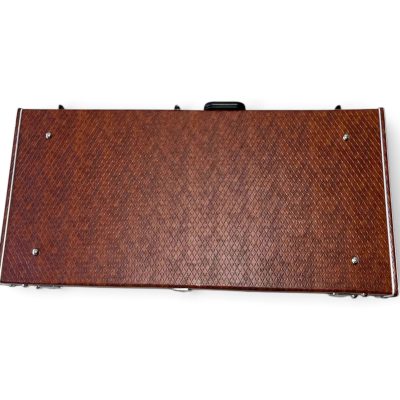 Custom Brown Guitar Hard Case - Image 4