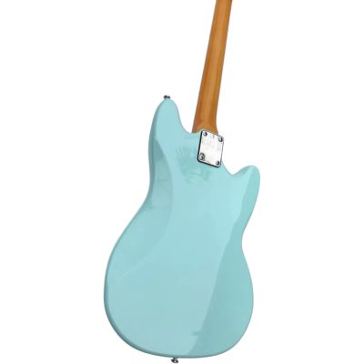 Custom Regent Sea Foam Green Jaguar Kurt Cobain Finish Electric Guitar Left Handed - Image 6