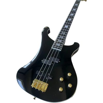 Custom Nova 4003 Jetglo Black 4 String Bass