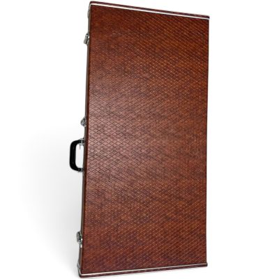 Custom Brown Guitar Hard Case - Image 5