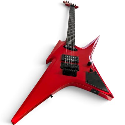 Custom Norturne Dave WR1 Warrior Red Electric Guitar Floyd Rose Tremolo - Image 4