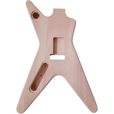 Custom Tempest Dimebag DIY Unfinished Guitar Kit 2 Pickups Floyd Rose Tremolo - Image 5