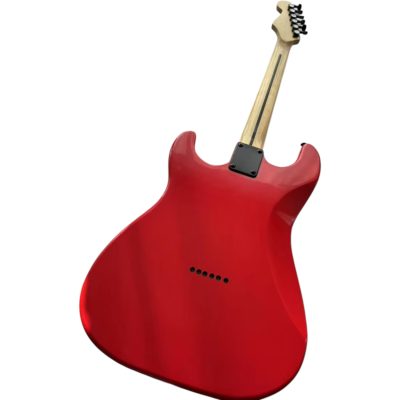 Custom Regent Red Black Pickguard Electric Guitar - Image 6