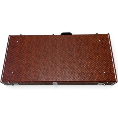 Custom Brown Guitar Hard Case - Image 6