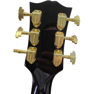 Custom Crown SJ200 Abalone Vine King Vintage Sunburst Acoustic Electric Guitar - Image 7