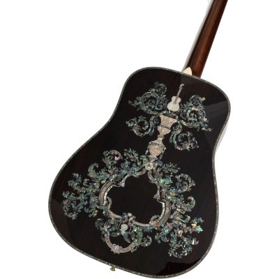 Custom Vertex D45 Dreadnought Vintage Sitka Spruce Top Acoustic Electric Guitar Rosewood Full Abalone Inlay - Image 5