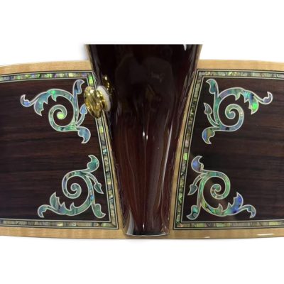 Custom Vertex D45  Dreadnought Vintage Sitka Spruce Top Acoustic Electric Guitar Rosewood Full Abalone Inlay 41 Inch - Image 7
