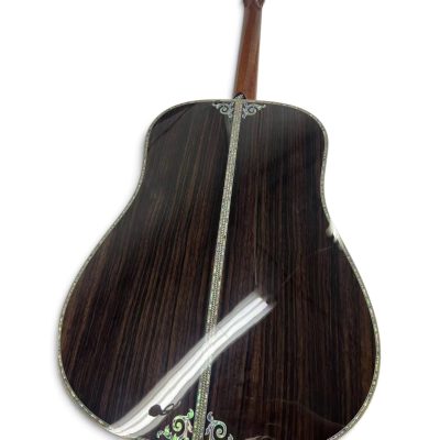 Custom Vertex D45  Dreadnought Vintage Sitka Spruce Top Acoustic Electric Guitar Rosewood Full Abalone Inlay 41 Inch - Image 5
