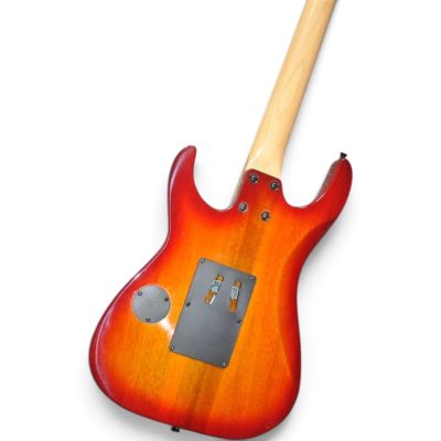 Custom Obsidian George Lynch Trans Sunburst Tiger Graphics 6 String Electric Guitar Floyd Rose Tremolo - Image 2
