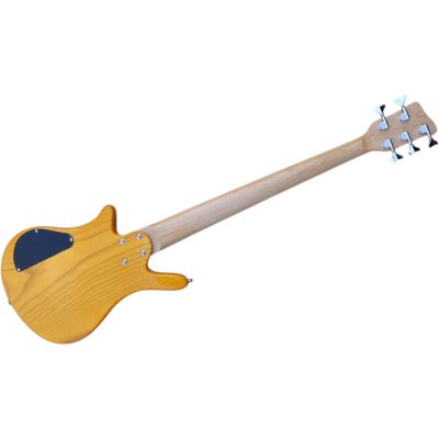 Custom Pulse Bubinga Wood Ryan Thumb Natural Finish Bass 5 String Multi Scale Fanned Frets - Image 5