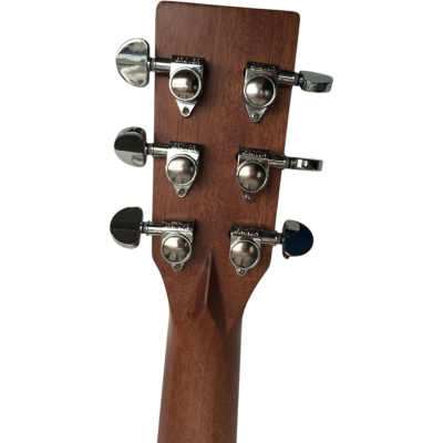 Custom Vertex Natural D28 Acoustic Solid Spruce Top Electric Guitar - Image 8