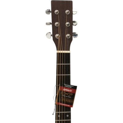 Custom Vertex Natural D28 Acoustic Solid Spruce Top Electric Guitar - Image 7