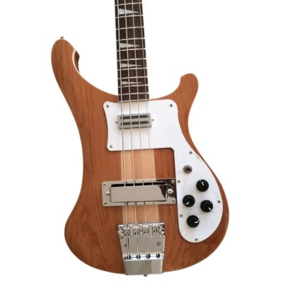 Custom Nova 4003 NaturalGlo Mahogany Wood 4 String Bass