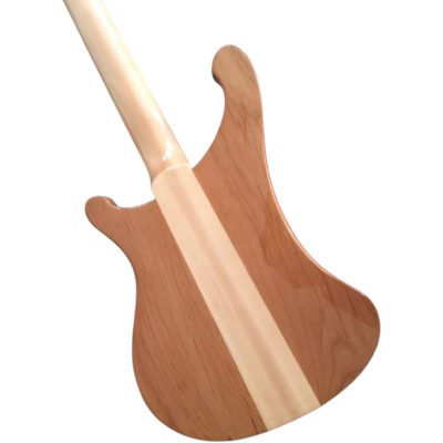 Custom Nova 4003 NaturalGlo Mahogany Wood 4 String Bass - Image 8