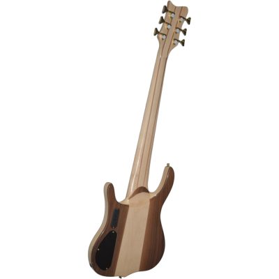 Custom Denver Elite Natural Maple Body Neck Through 6 String Bass - Image 5
