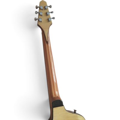 Custom Parallax Model 1 Turner Natural Gloss Flamed Maple Top Lindsey Electric Guitar - Image 5
