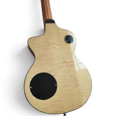 Custom Parallax Model 1 Turner Natural Gloss Flamed Maple Top Lindsey Electric Guitar - Image 3