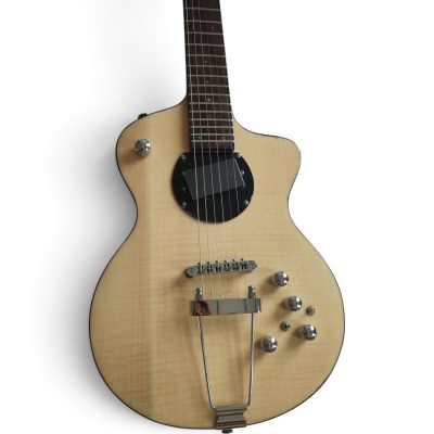 Custom Parallax Model 1 Turner Natural Gloss Flamed Maple Top Lindsey Electric Guitar
