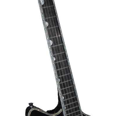 Custom Sovereign Jupiter Thunderbird Billy Bo Black Electric Guitar Bigsby Tremolo - Image 4