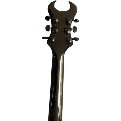Custom Titan Synyster Gates Black White Pinstripe Floyd Rose Tremolo Electric Guitar - Image 5