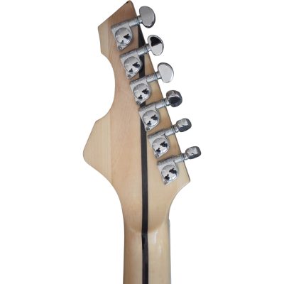 Custom Vesper Languedoc Region G2 Spalted Electric Guitar Ebony Tailpiece - Image 9