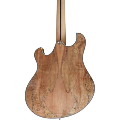 Custom Vesper Languedoc Region G2 Spalted Electric Guitar Ebony Tailpiece - Image 10