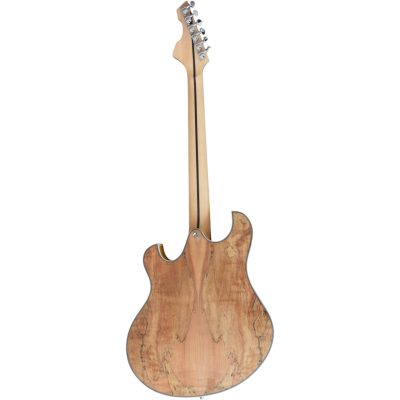 Custom Vesper Languedoc Region G2 Spalted Electric Guitar Ebony Tailpiece - Image 11