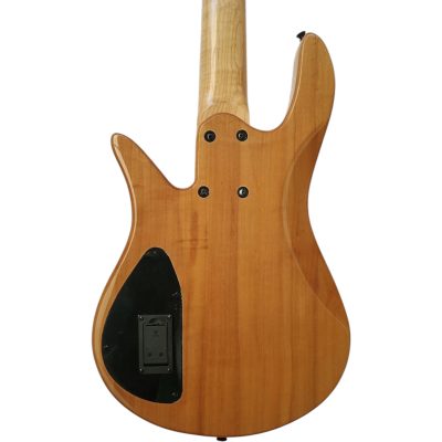 Custom Solis Yin Yang Deluxe 5 String Bass Victor Wooten Quilted Maple Top Satin Finish - Image 8