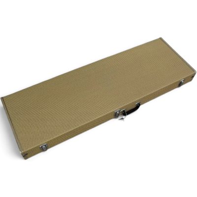 Custom Cream Tweed Hard Case