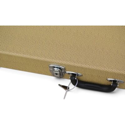Custom Cream Tweed Hard Case - Image 4