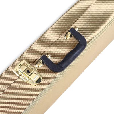Custom Cream Tweed Hard Case - Image 5