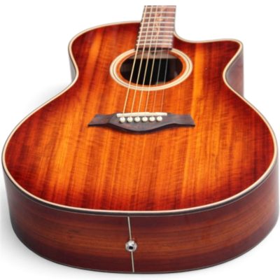 Custom Emberline Solid Sitka Spruce Shaded Edgeburst K24 Acoustic Electric Guitar