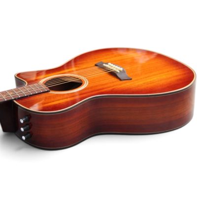 Custom Emberline Solid Sitka Spruce Shaded Edgeburst K24 Acoustic Electric Guitar - Image 4