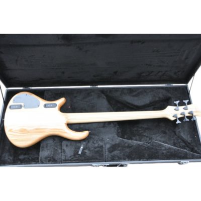 Custom Onyx Setius Gray Flamed Maple Bass Multi Scale Fanned Frets 5 String - Image 9