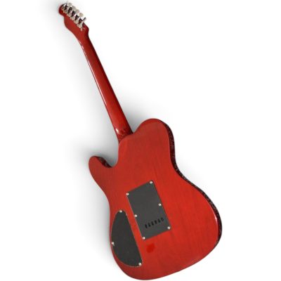 Custom Regent FMT Crimson Red Quilted Maple Top Electric Guitar - Image 10