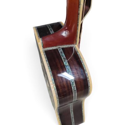 Custom Vertex D200 Solid Spruce Top Dreadnought Acoustic Electric Guitar Fishman Pickups - Image 6
